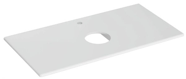 Vitra Metropole 7544B001-1826 Seramik Tezgah 100 Cm,Mat Beyaz.